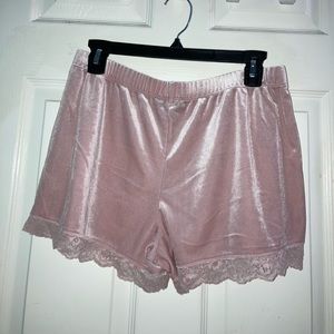 pink pj shorts